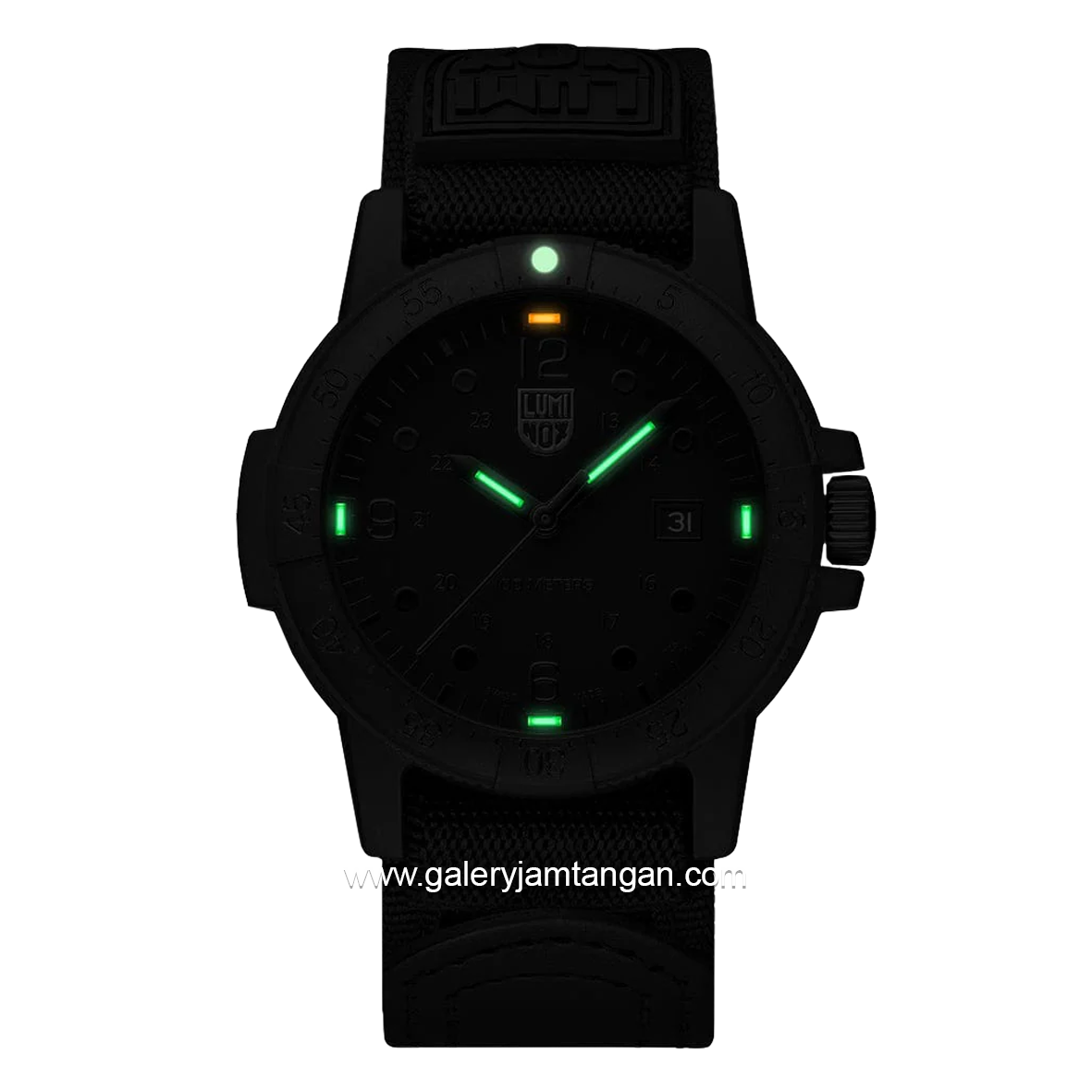 LUMINOX X2.2001.BO.F Watch Black Velcro Fast Strap Swiss Made