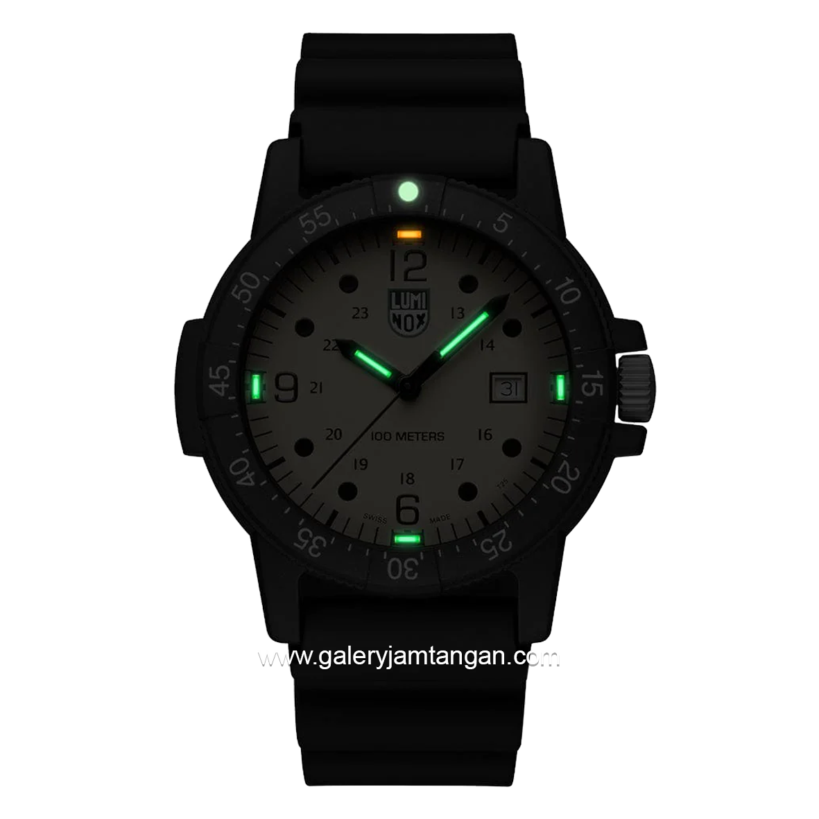 LUMINOX X2.2005 Black Dial Yellow Genuine Rubber Swiss Made