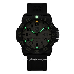 LUMINOX X2.2055.1 Black Dial Yellow Genuine Rubber Swiss Made