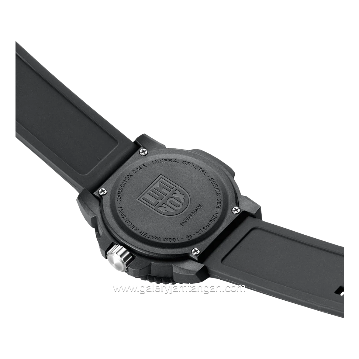 LUMINOX X2.2055.1 Black Dial Yellow Genuine Rubber Swiss Made