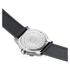 LUMINOX X2.2145 Black Silver Genuine Rubber Swiss Made