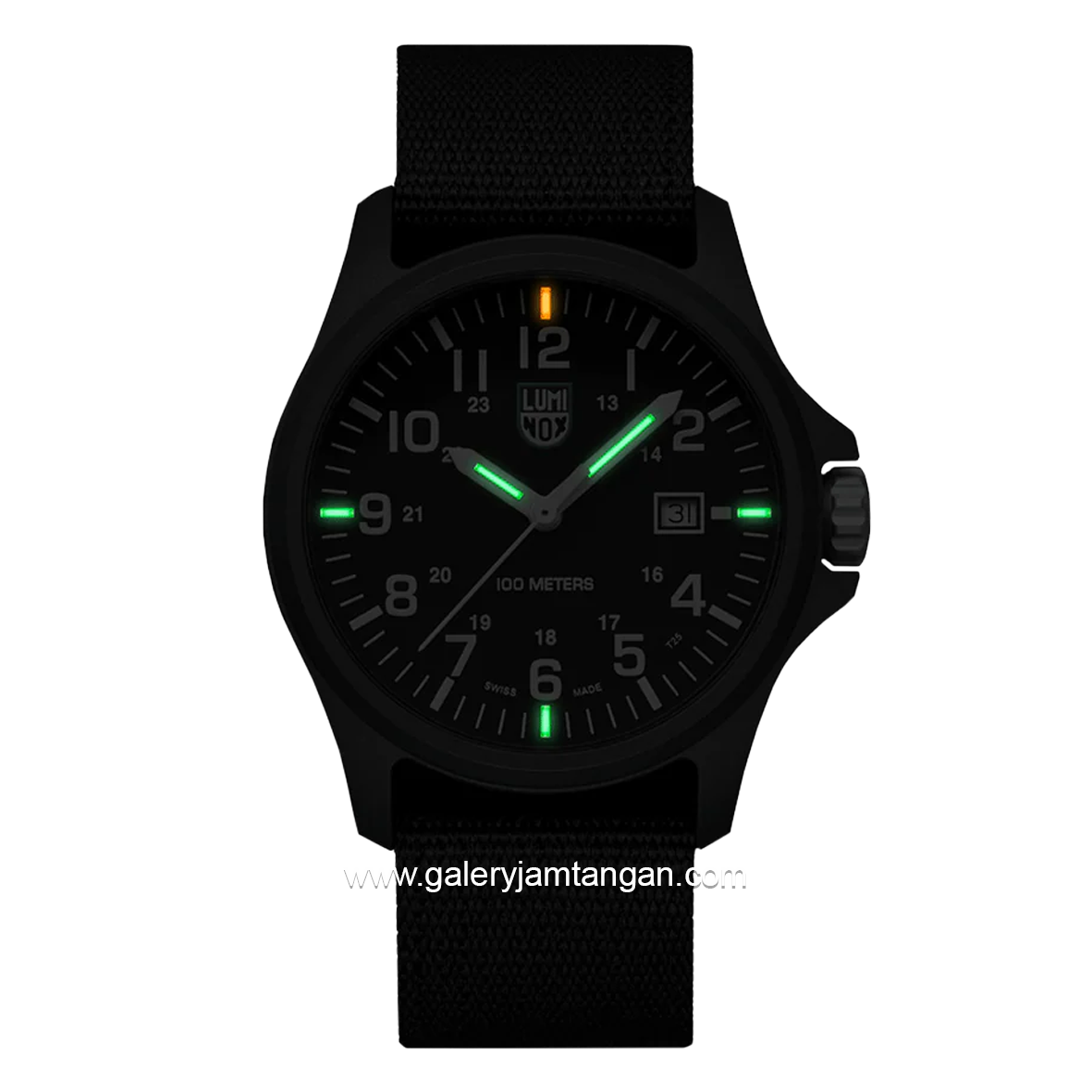 LUMINOX X2.2401.NB Watch Black Canvas Swiss Made