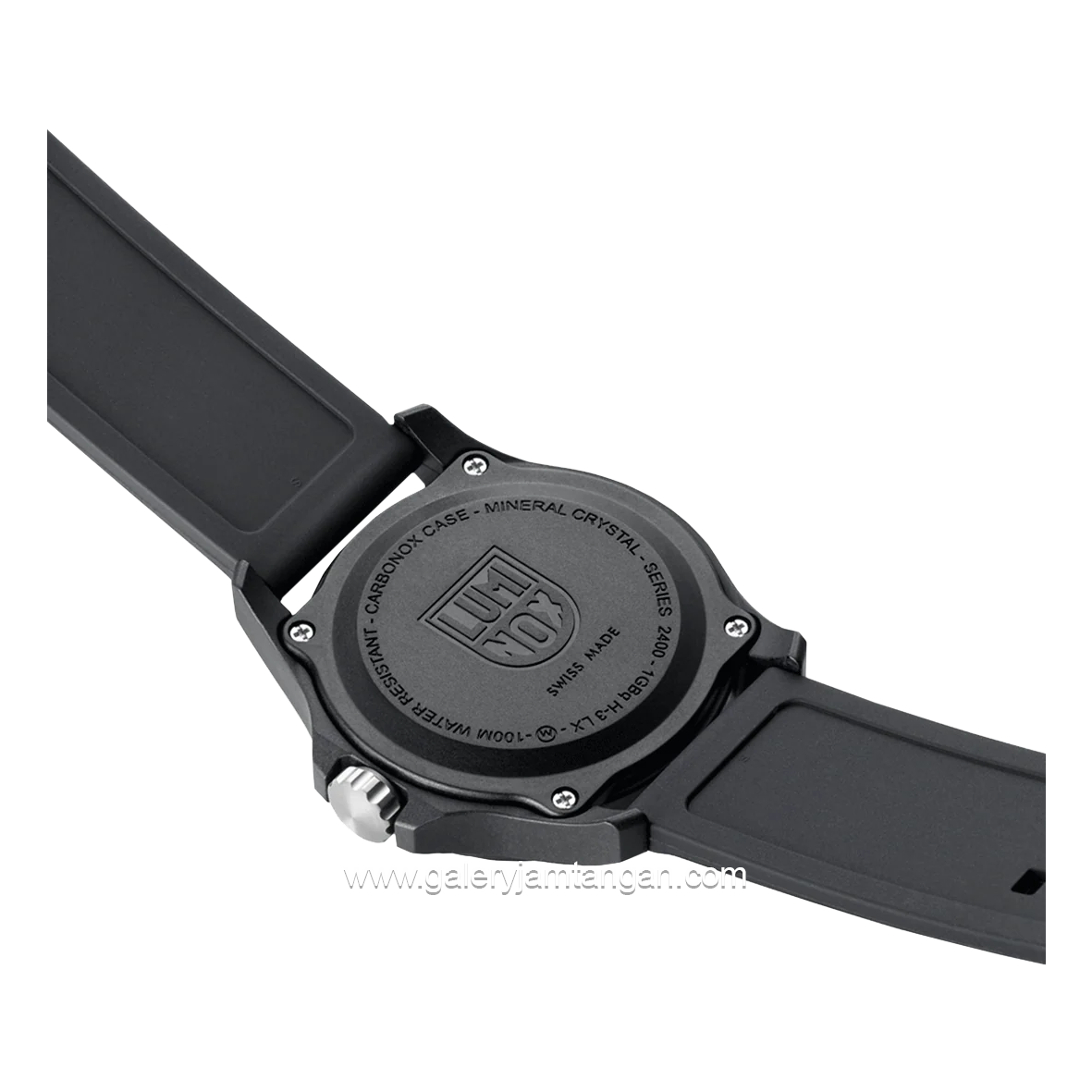 LUMINOX X2.2401 Black Genuine Rubber Swiss Made
