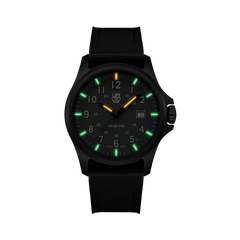 LUMINOX XL.1977 Atacama Field, Urban Adventure Black Genuine Rubber Swiss Made