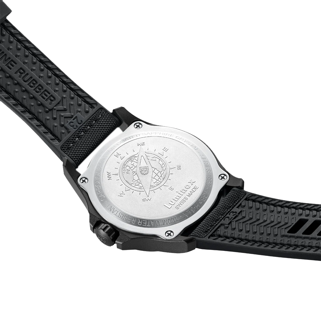 LUMINOX XL.1977 Atacama Field, Urban Adventure Black Genuine Rubber Swiss Made