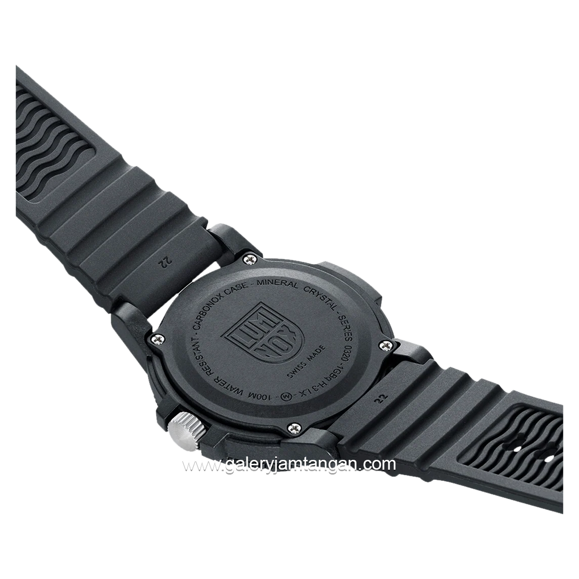 LUMINOX XS.0335 Black Dial List Red Genuine Rubber Swiss Made