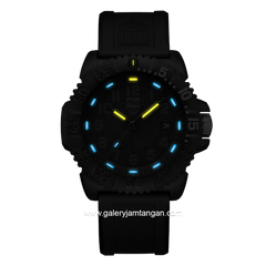LUMINOX XS.3051.GO.NSF Black Genuine Rubber Swiss Made