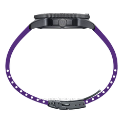 LUMINOX XS.3121.BO.TY Limited Edition Purple Black Genuine Rubber Swiss Made
