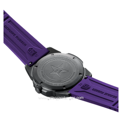 LUMINOX XS.3121.BO.TY Limited Edition Purple Black Genuine Rubber Swiss Made