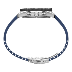 LUMINOX XS.3143 Blue Silver Genuine Rubber Swiss Made