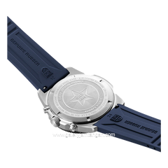 LUMINOX XS.3143 Blue Silver Genuine Rubber Swiss Made