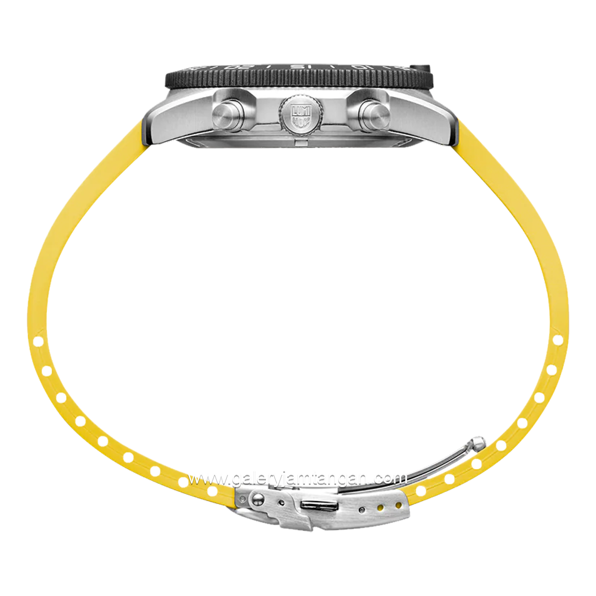 LUMINOX XS.3145 Yellow Genuine Rubber Chronograph Swiss Made