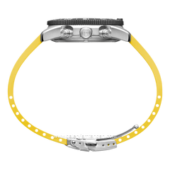 LUMINOX XS.3145 Yellow Genuine Rubber Chronograph Swiss Made
