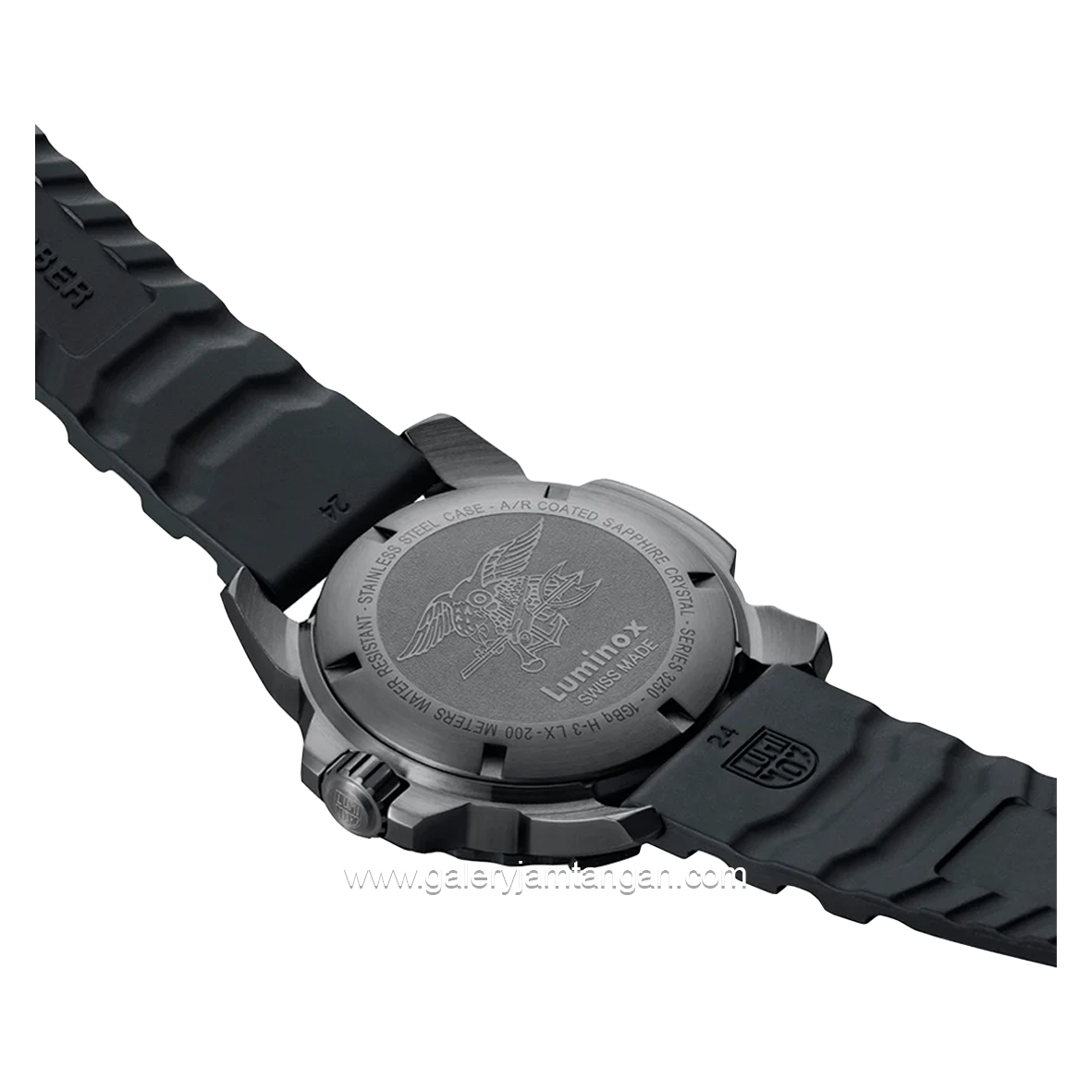 LUMINOX XS.3251.BO.CB Black Series Genuine Rubber Swiss Made
