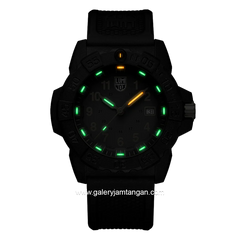 LUMINOX XS.3508.GOLD Navy SEAL Military Dive Watch Black Swiss Made