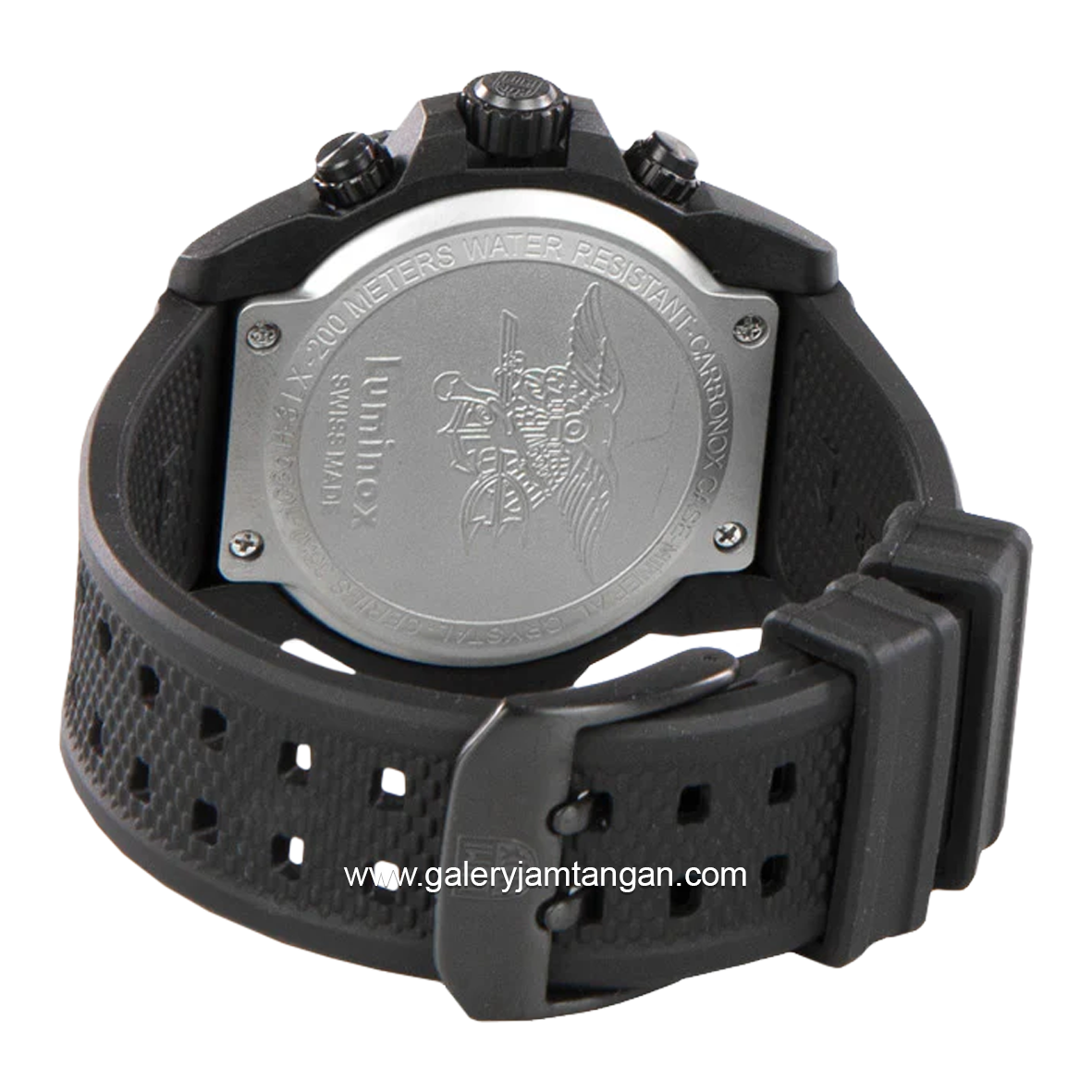 LUMINOX XS.3581.EY Black Series Genuine Rubber Swiss Made