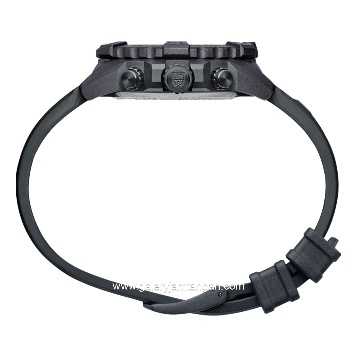 LUMINOX XS.3581.SIS Black Series Genuine Rubber Swiss Made