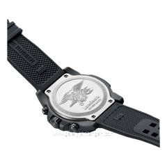 LUMINOX XS.3581 Black Genuine Rubber Chronograph Swiss Made
