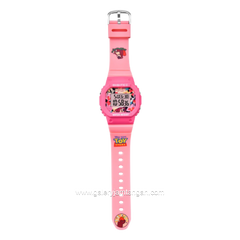 DIGITEC BDG-7100T-PX Disney Pixar Full Pink Digital Rubber Strap