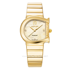 AIGNER Matera Diamond AGW.232002 Women's Watch Gold Series Swiss Made