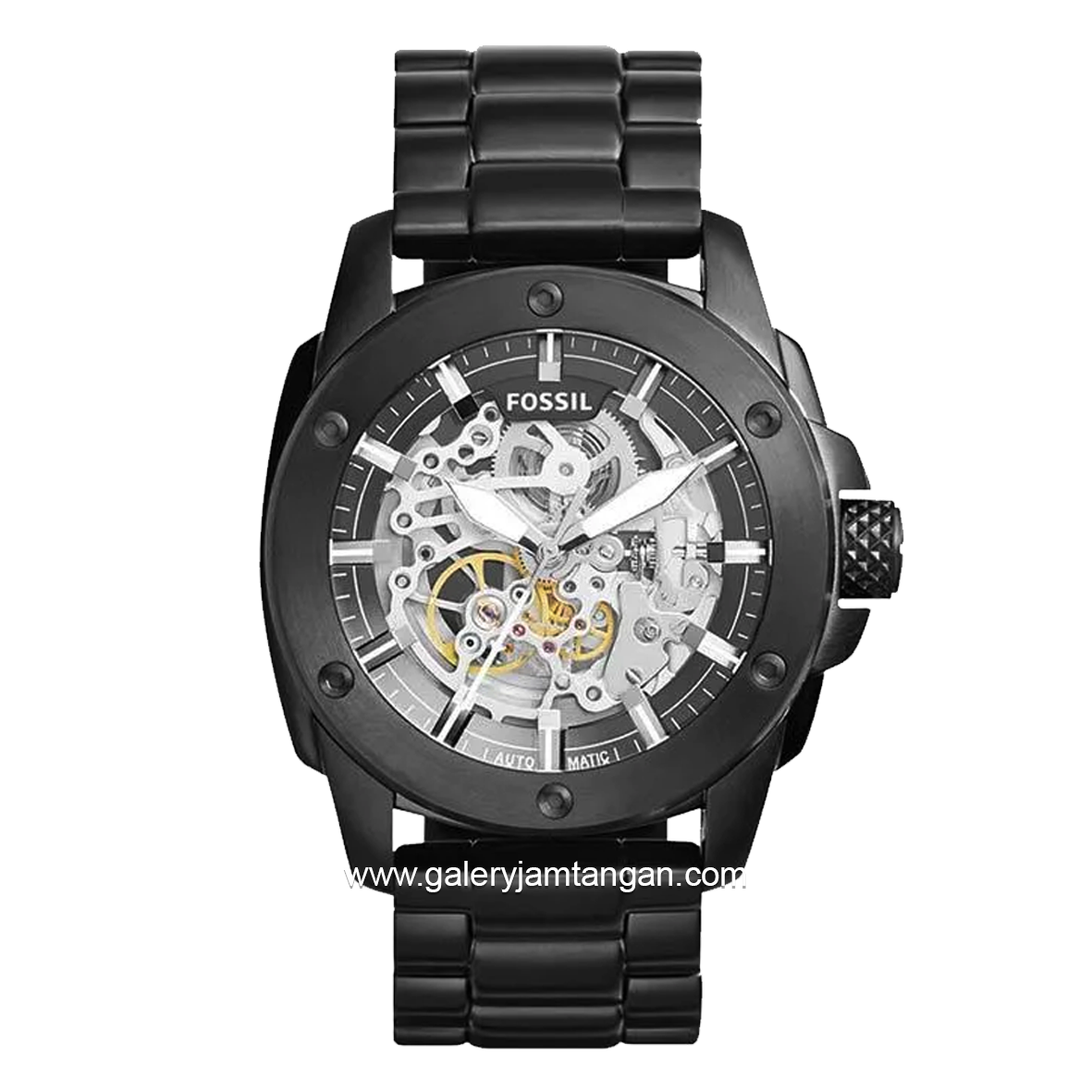 FOSSIL ME3080 Automatic Black Stainless Steel