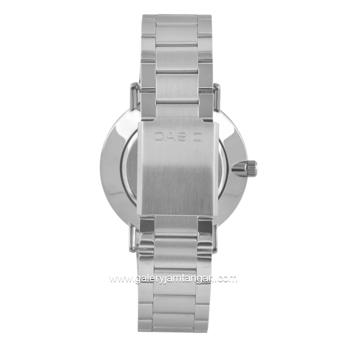 CASIO MTP-VT03D-1BDF Silver Dial Black Stainless Steel