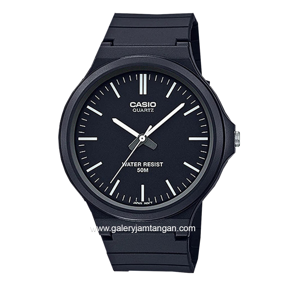 Casio General MW-240-1EVDF Black Resin Strap