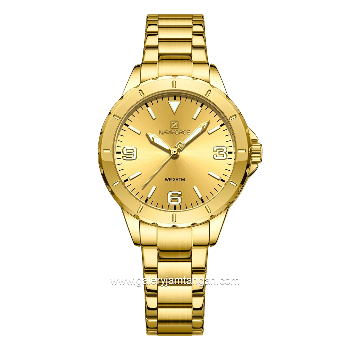 NAVIFORCE NF-5022L Women's Watch Full Gold Stainless Steel