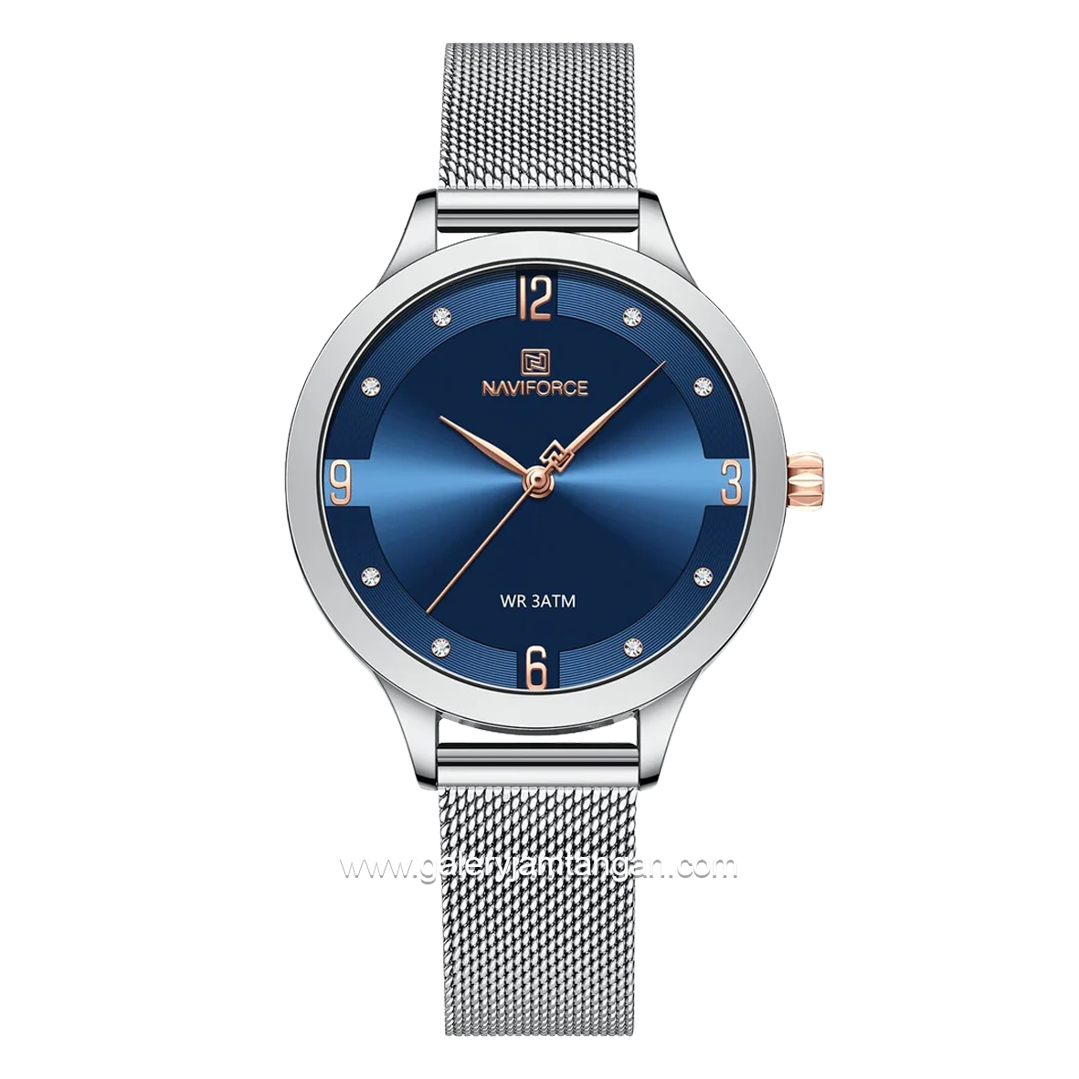 NAVIFORCE NF-5023L Women's Watch Silver Stainless Steel