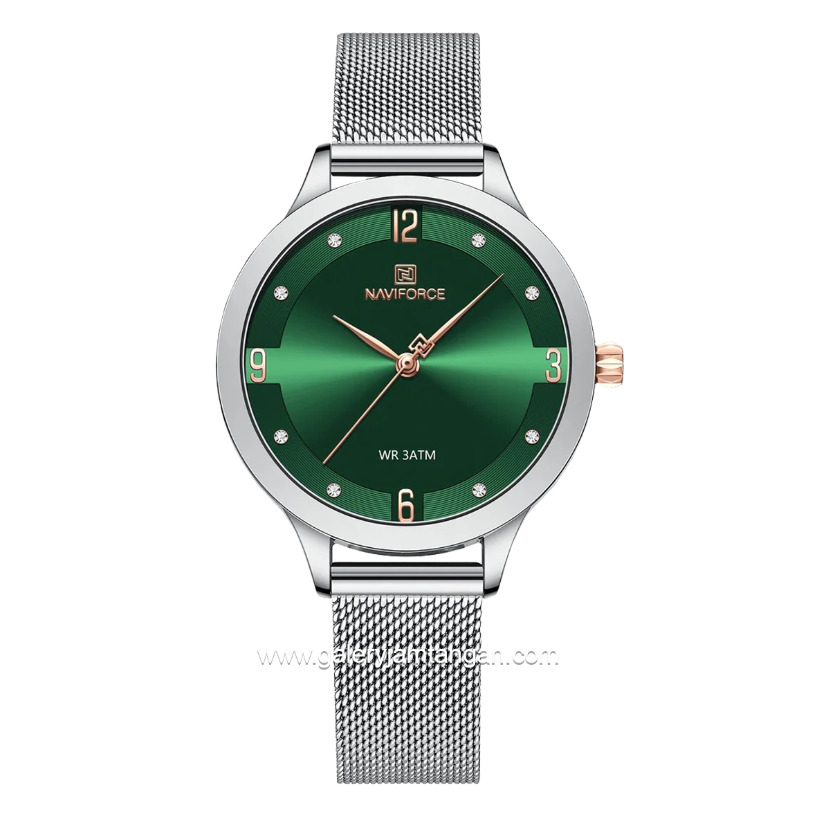 NAVIFORCE NF-5023L Women's Watch Silver Stainless Steel