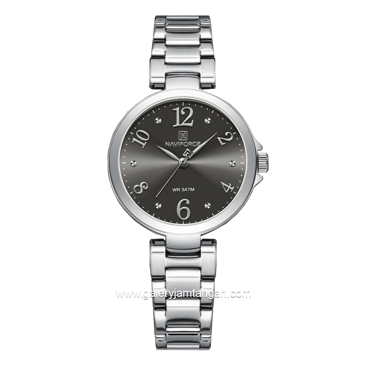 NAVIFORCE NF-5031L Silver  Stainless Steel Strap