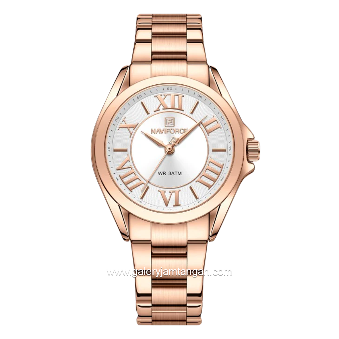 NAVIFORCE NF-5037L Rosegold Stainless Steel Strap