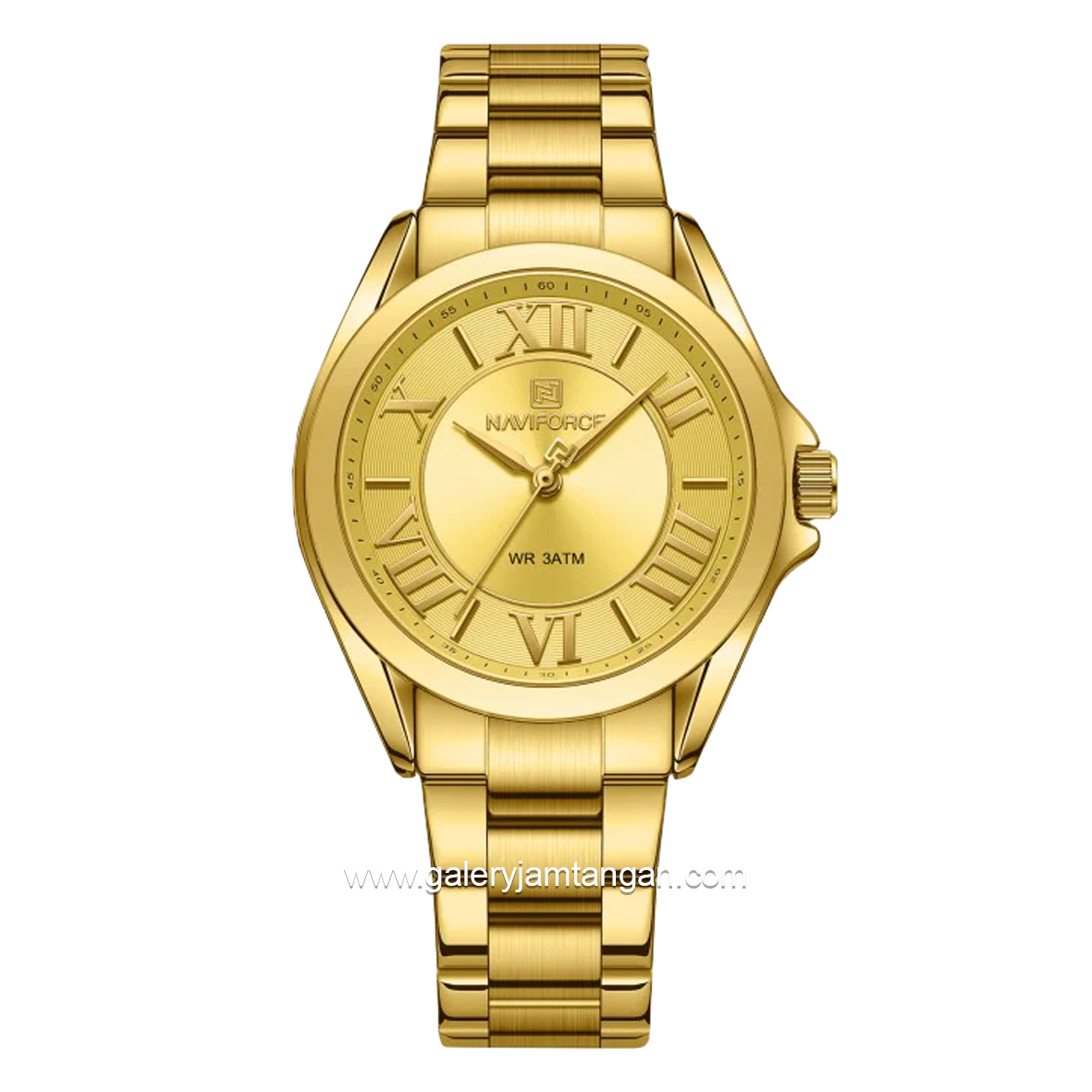 NAVIFORCE NF-5037L Full Gold Stainless Steel Strap