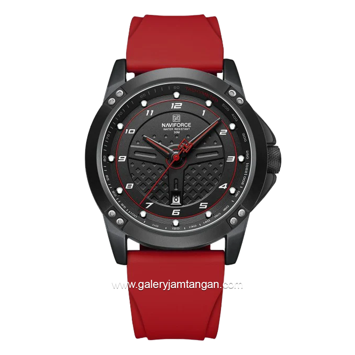 NAVIFORCE NF-8031M Dial Black Silicone Strap