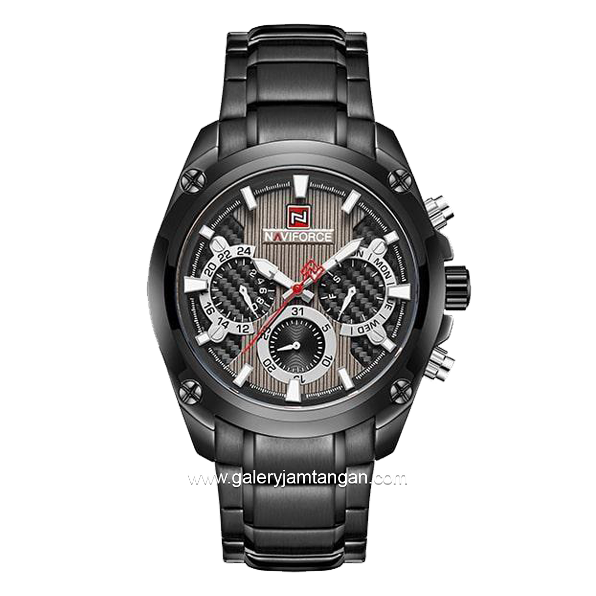 NAVIFORCE NF-9113M Chronograph Black Stainless Steel