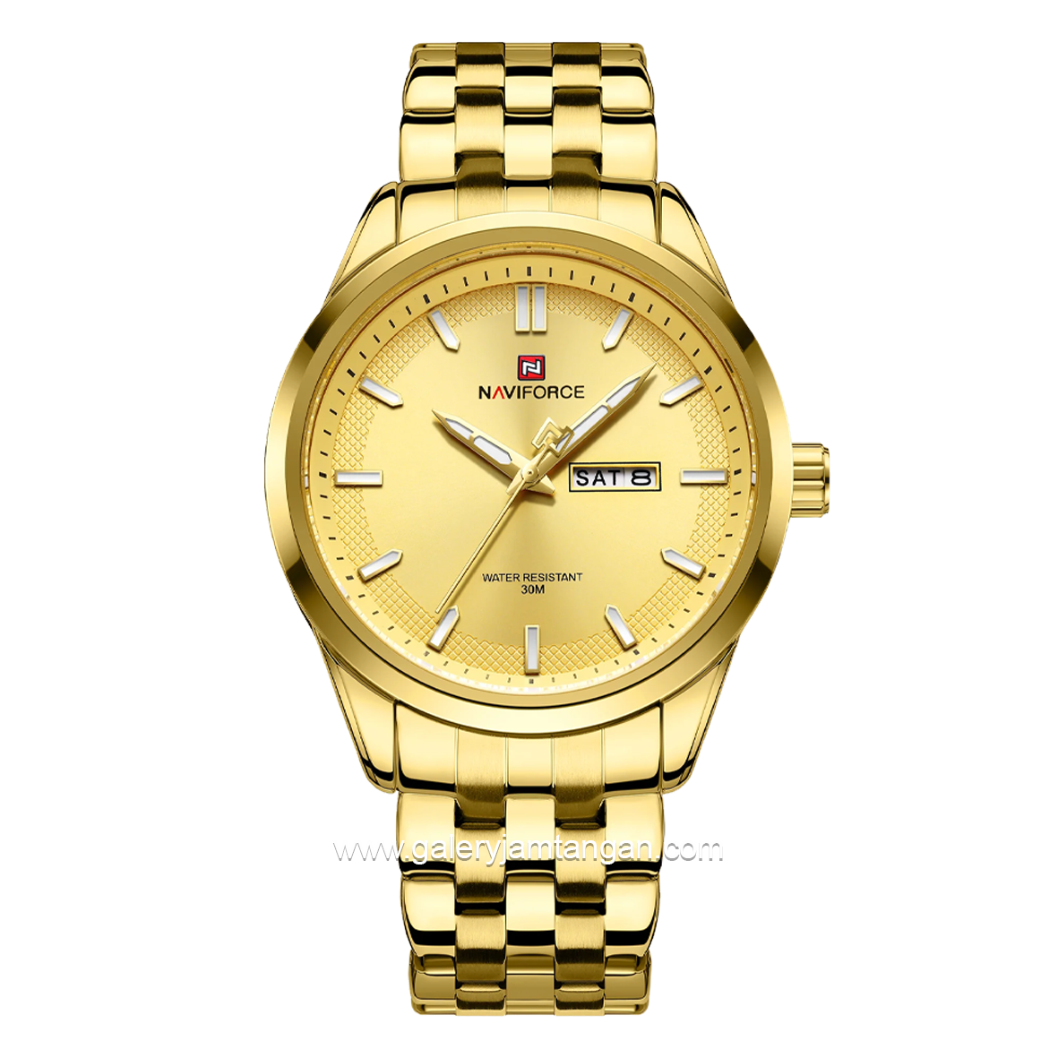 NAVIFORCE NF-9203M Gold Stainless Steel