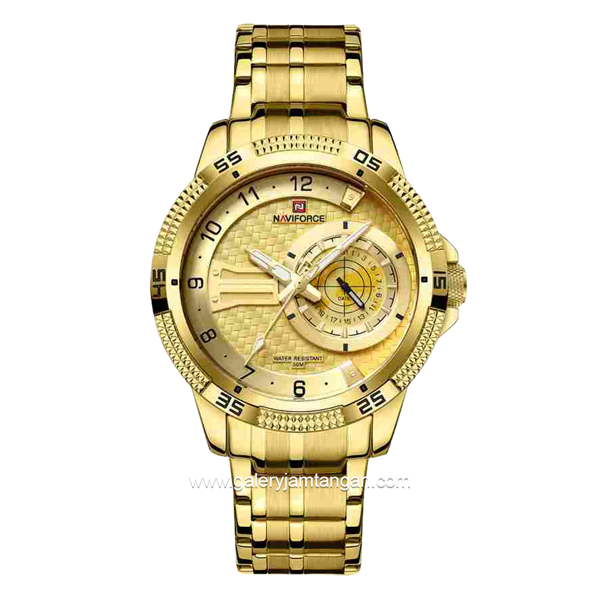 NAVIFORCE NF-9206M Multifuction Gold Stainless Steel