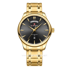 NAVIFORCE NF-9213M Gold Stainless Steel