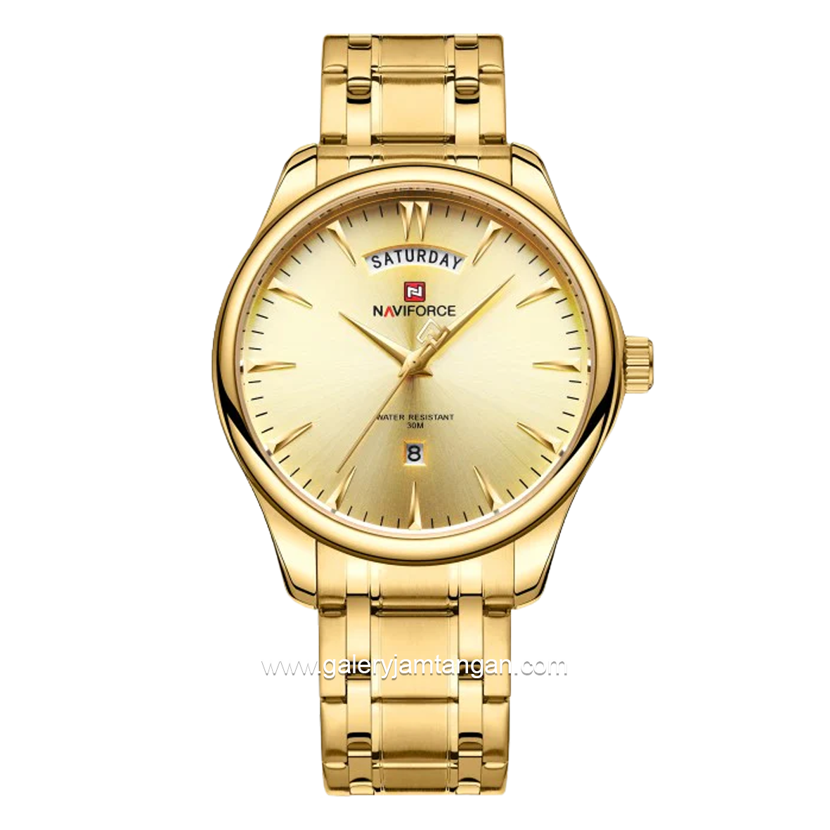NAVIFORCE NF-9213M Gold Stainless Steel