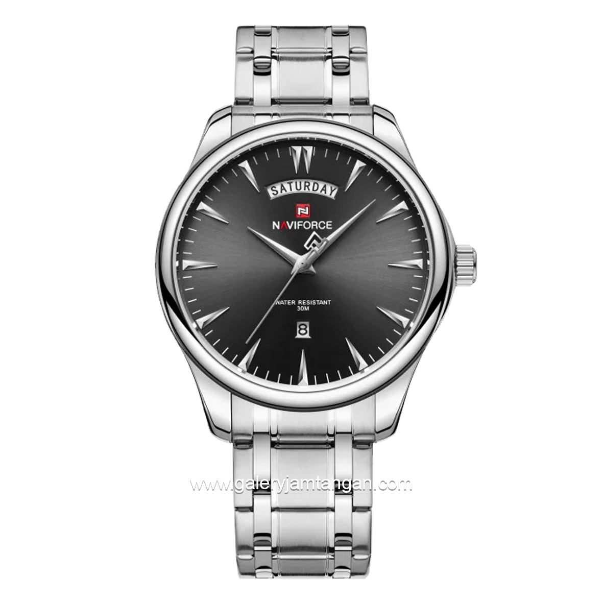 NAVIFORCE NF-9213M Silver Stainless Steel