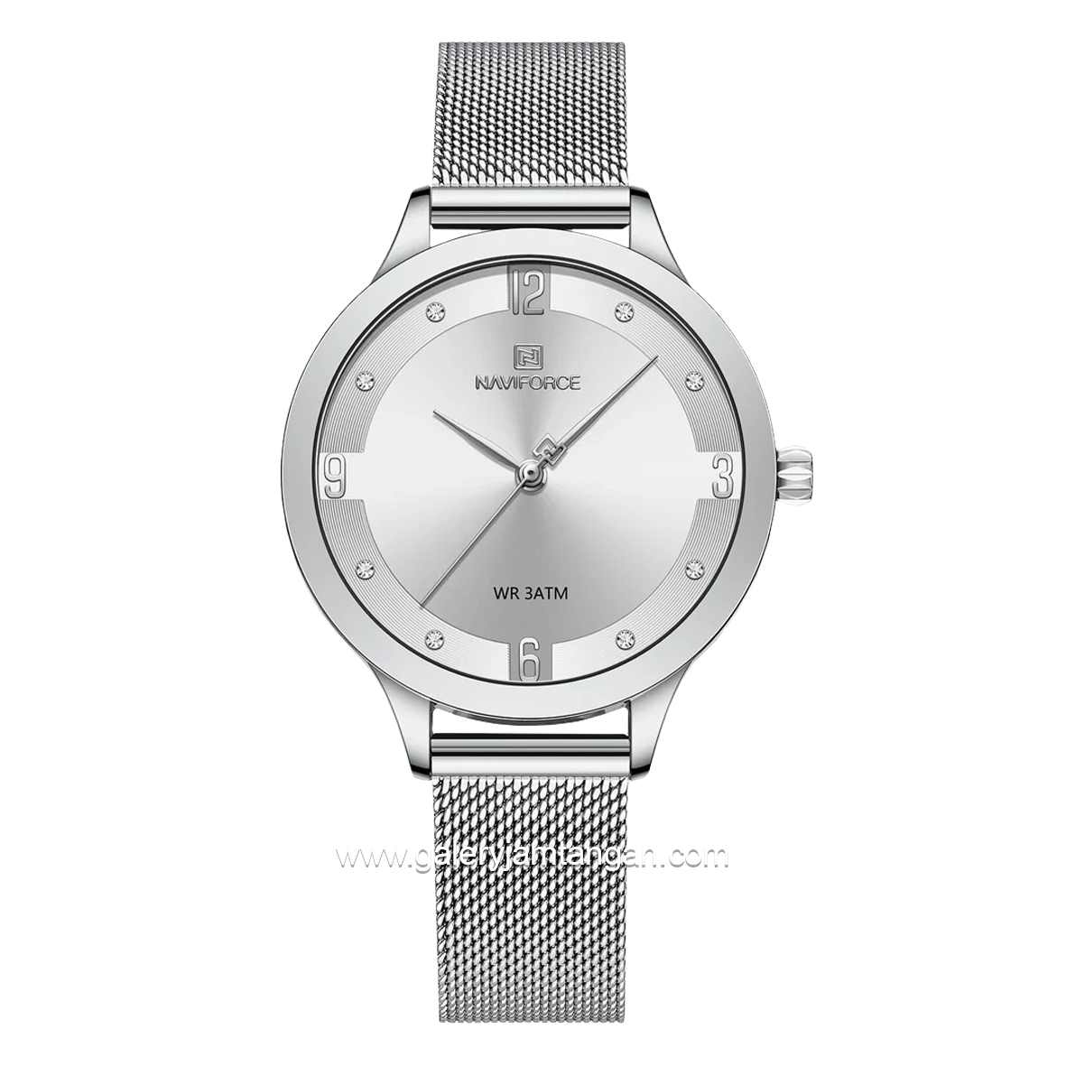 NAVIFORCE NF-5023L Women's Watch Silver Stainless Steel
