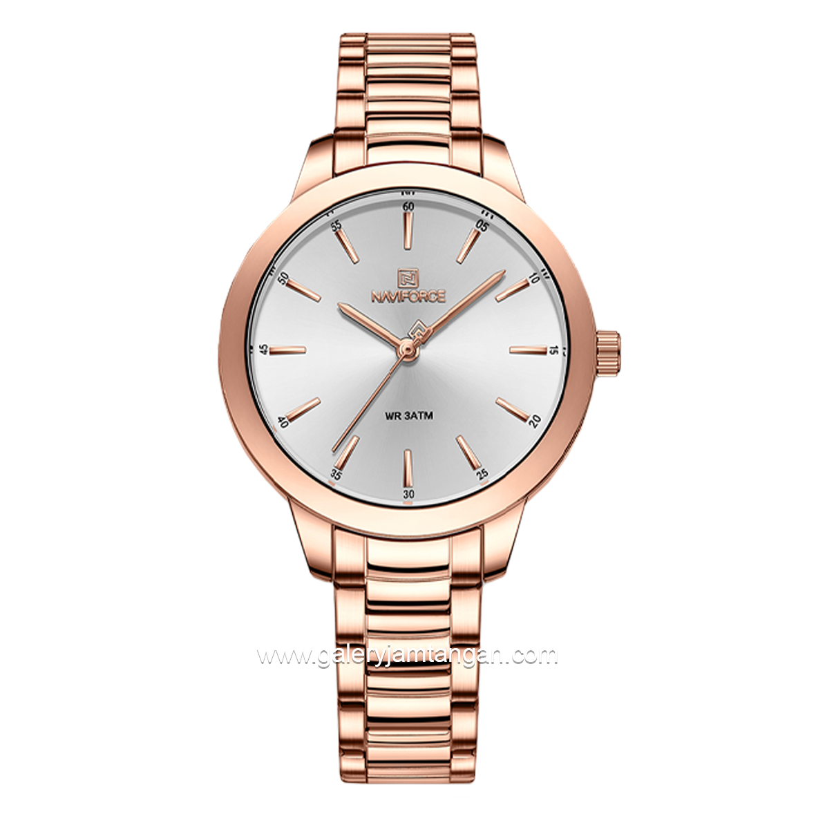 NAVIFORCE NF-5025L Rosegold Stainless Steel Strap