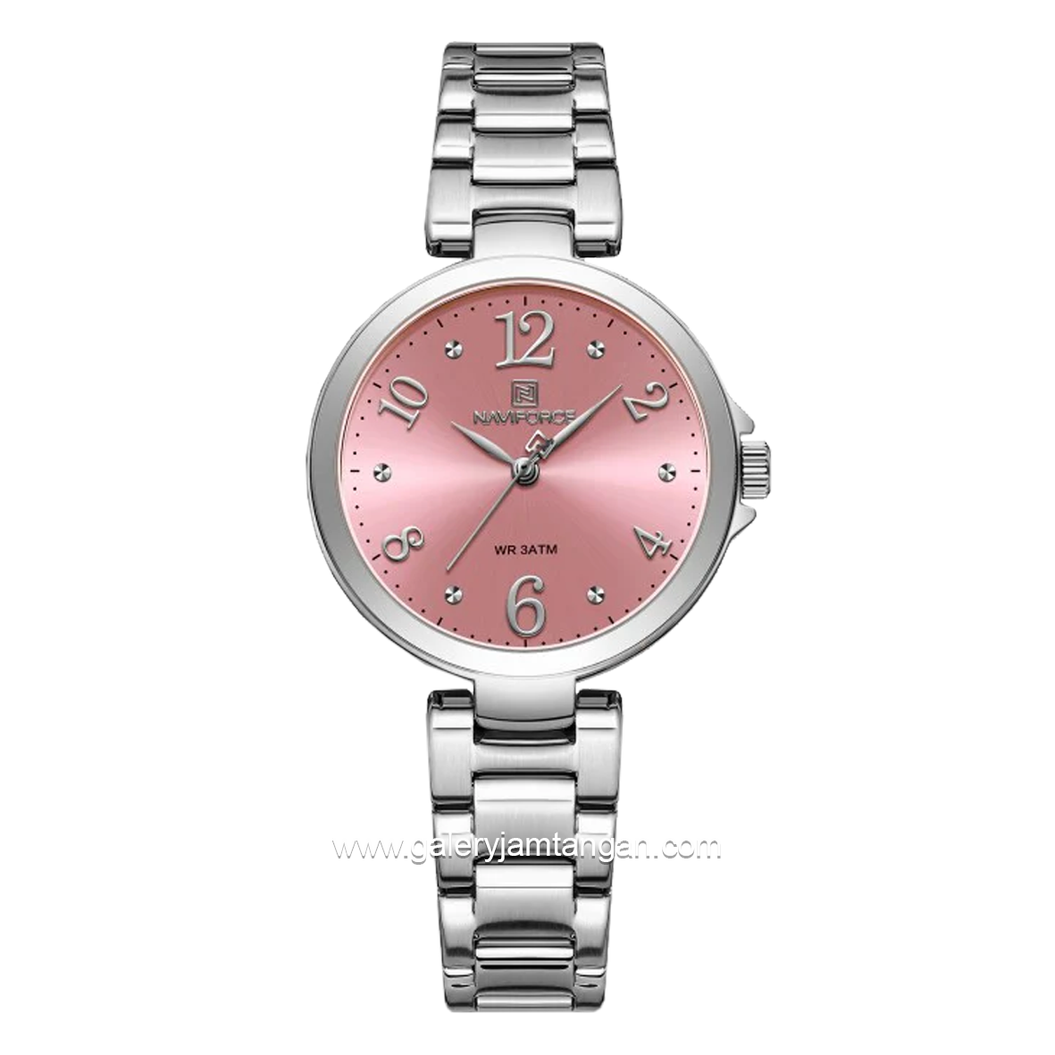 NAVIFORCE NF-5031L Silver  Stainless Steel Strap