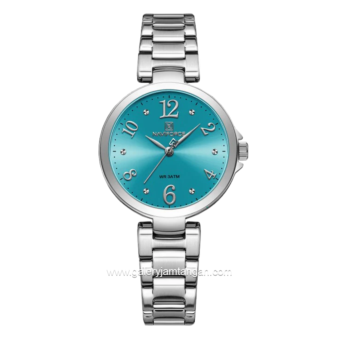 NAVIFORCE NF-5031L Silver  Stainless Steel Strap