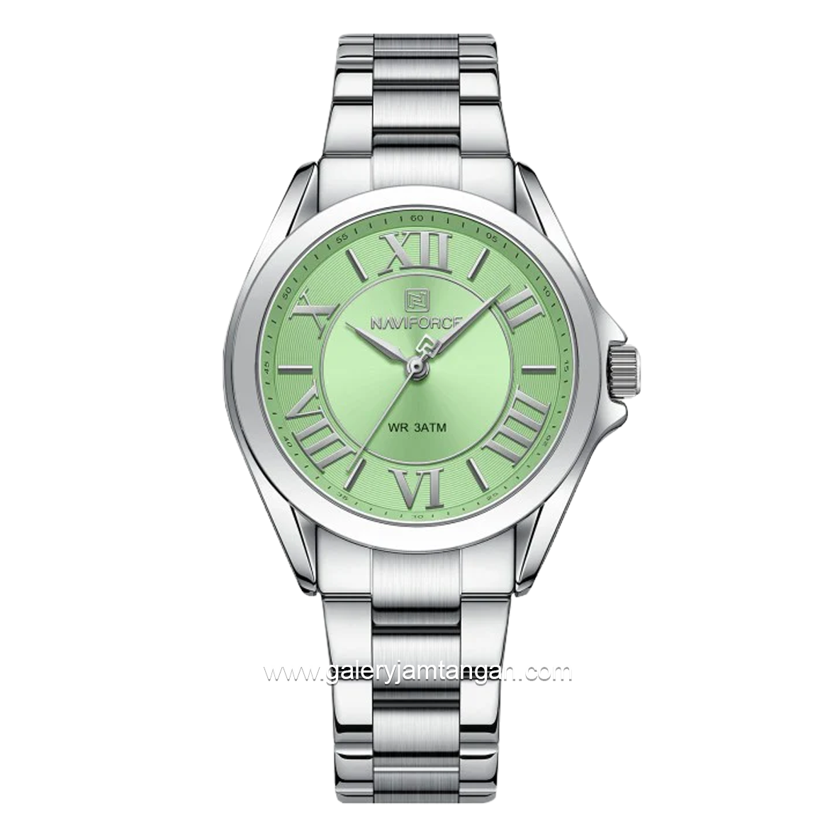 NAVIFORCE NF-5037L Silver Stainless Steel Strap
