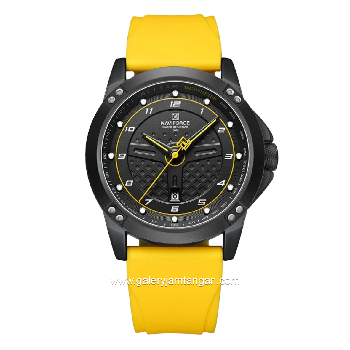 NAVIFORCE NF-8031M Dial Black Silicone Strap
