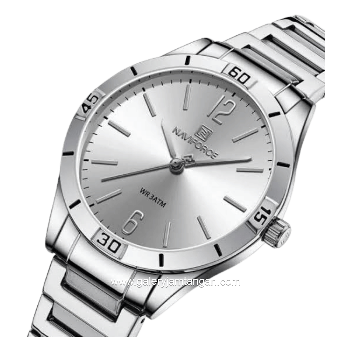 NAVIFORCE NF-5029L Silver Dial Silver Stainless Steel Strap
