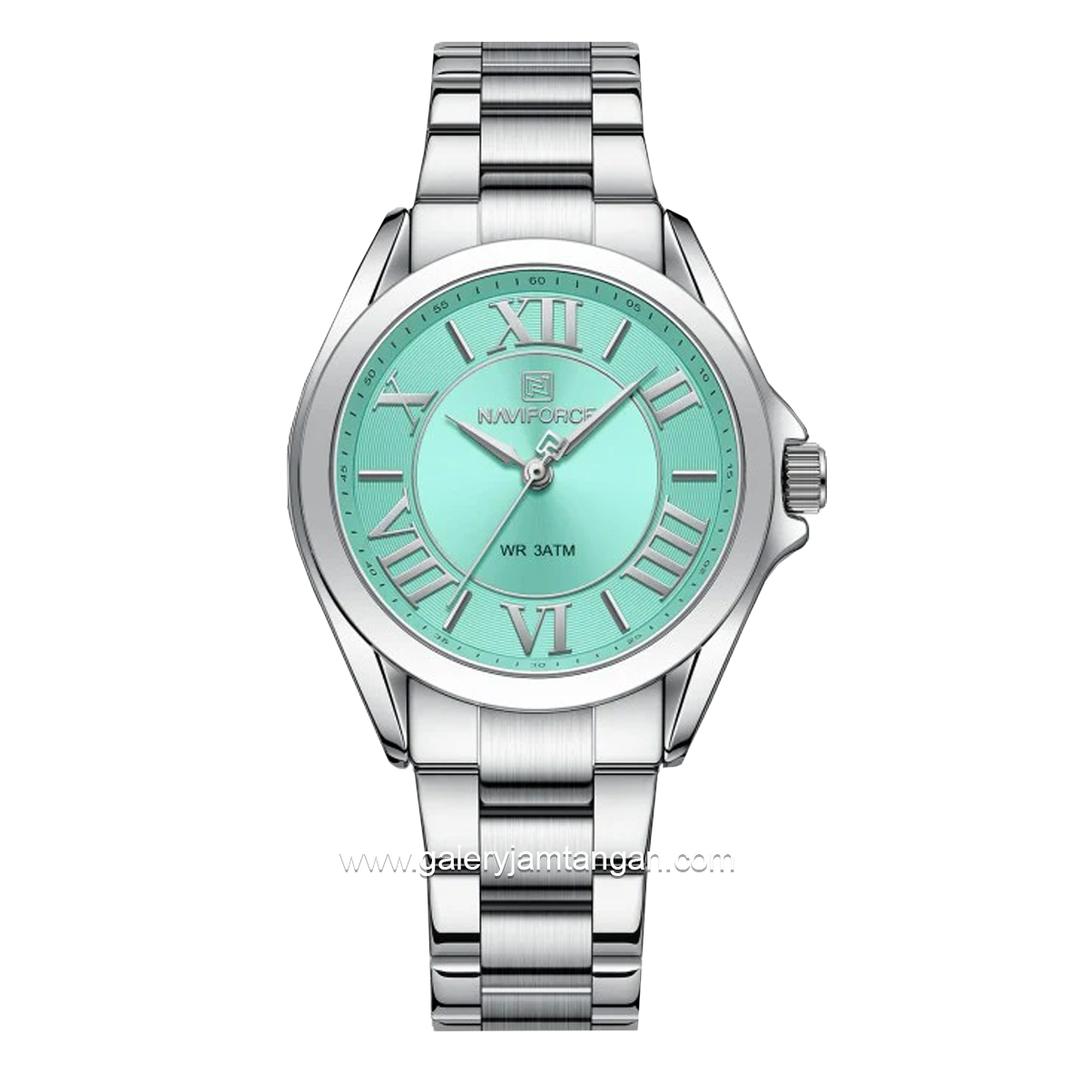 NAVIFORCE NF-5037L Silver Stainless Steel Strap
