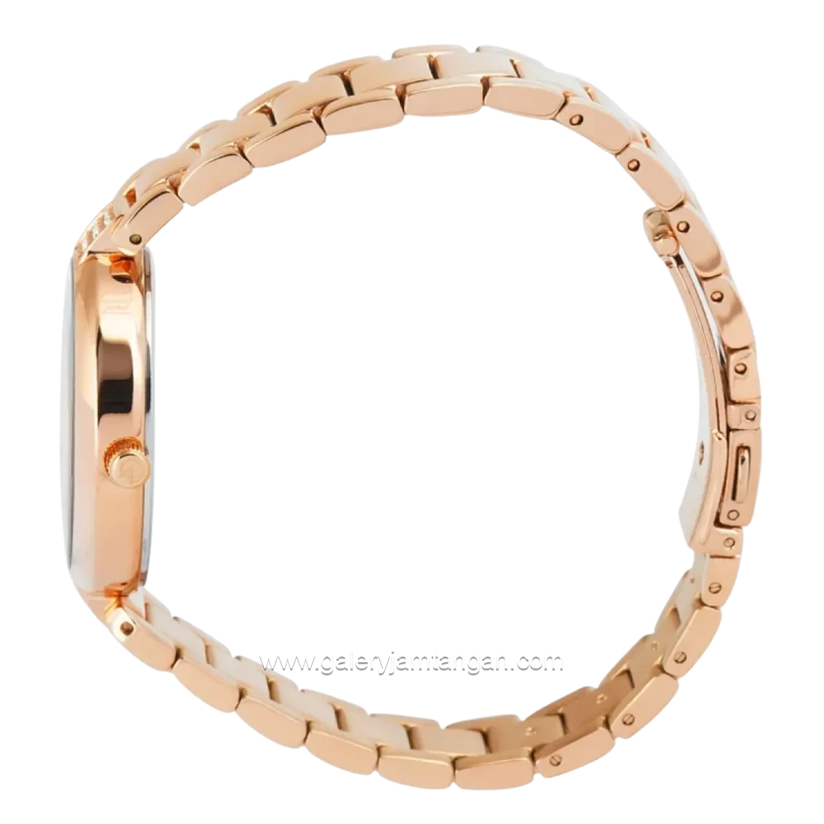 Alexandre Christie Passion AC 2C21 LDBRGSL Silver Dial Rose Gold Stainless Steel Strap