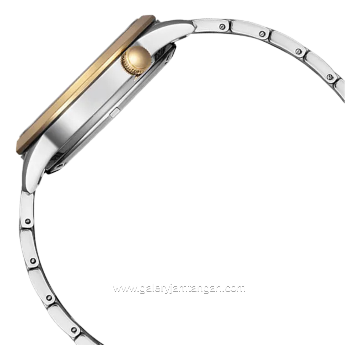 CITIZEN MECHANICAL NH9136-88A Dual Tone Dial Beige Open Heart Stainless Steel